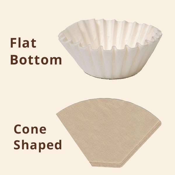 Flat Vs Cone coffee filters